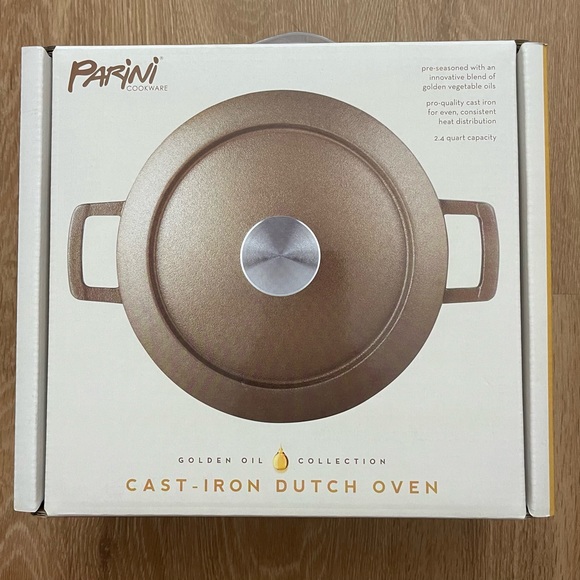 PARINI Kitchen 24qt Cast Iron Dutch Oven Poshmark